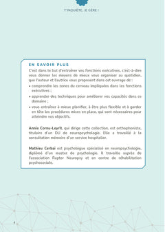 T'inquiète, je gère ! - Conseils et jeux pour s'organiser au quotidien