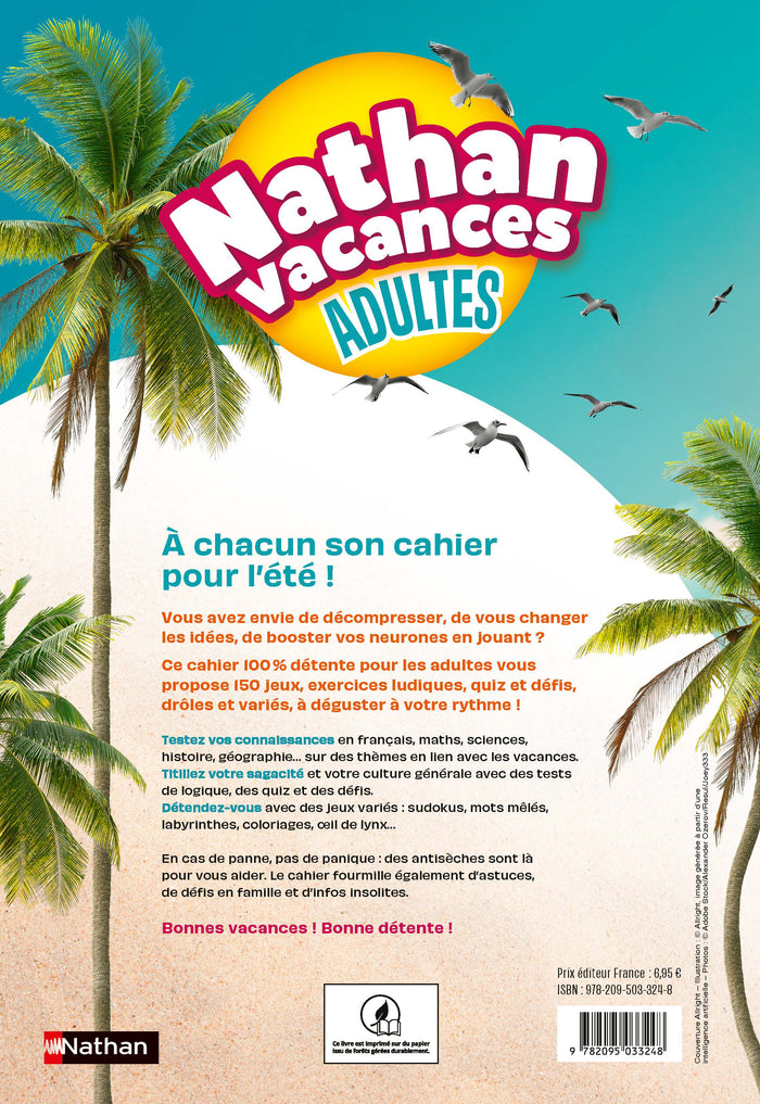 Nathan Vacances Adultes