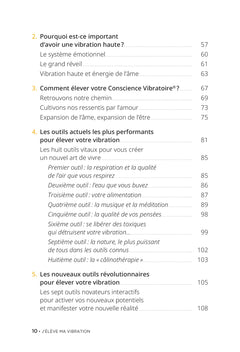 J'élève ma vibration