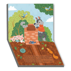 MON LIVRE POP-UP - LES TROIS PETITS COCHONS