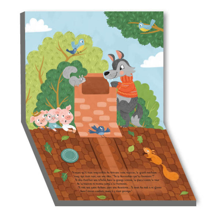 MON LIVRE POP-UP - LES TROIS PETITS COCHONS