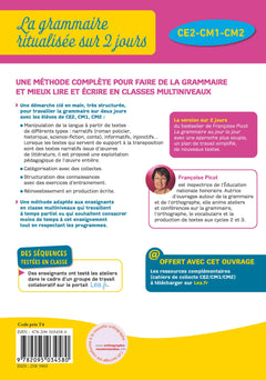 La grammaire ritualisée sur 2 jours