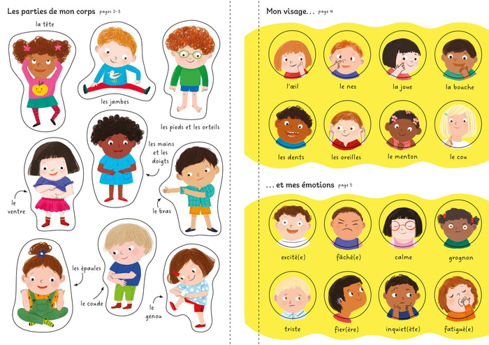 Mon corps - Mes petits autocollants