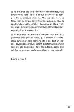 L'économie? Rien de plus simple!