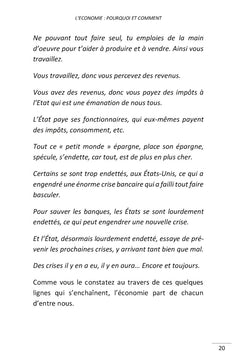 L'économie? Rien de plus simple!