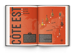 Voyage sur les traces de la guitare américaine - Un atlas illustré