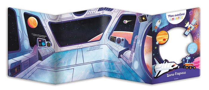 Mon aventure aimantée - Dans l'espace