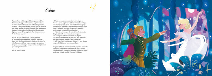 Papiers découpés sonores - Le Lac des Cygnes