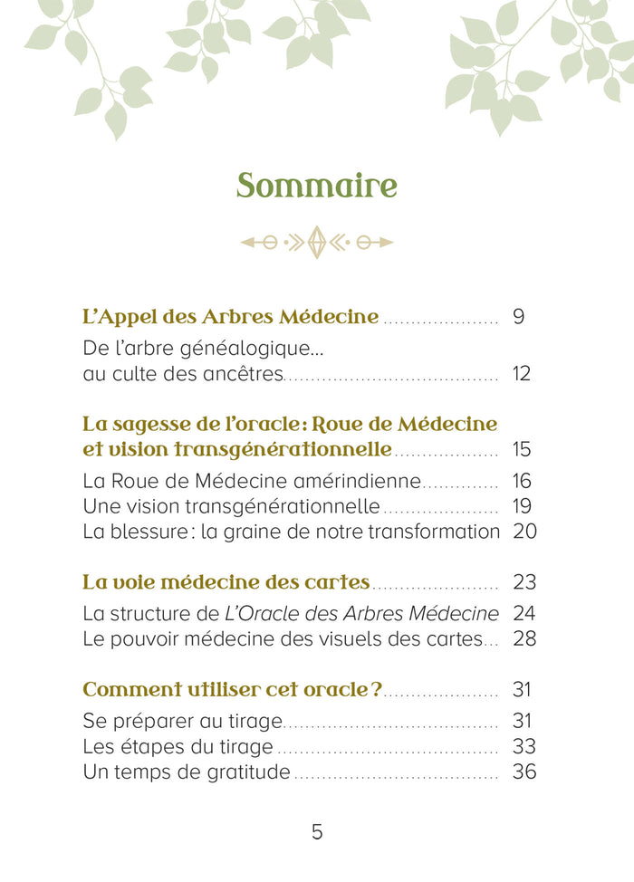 L'oracle des arbres médecine