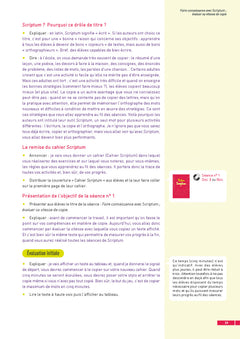 Scriptum - Apprendre à écrire : copier et orthographier