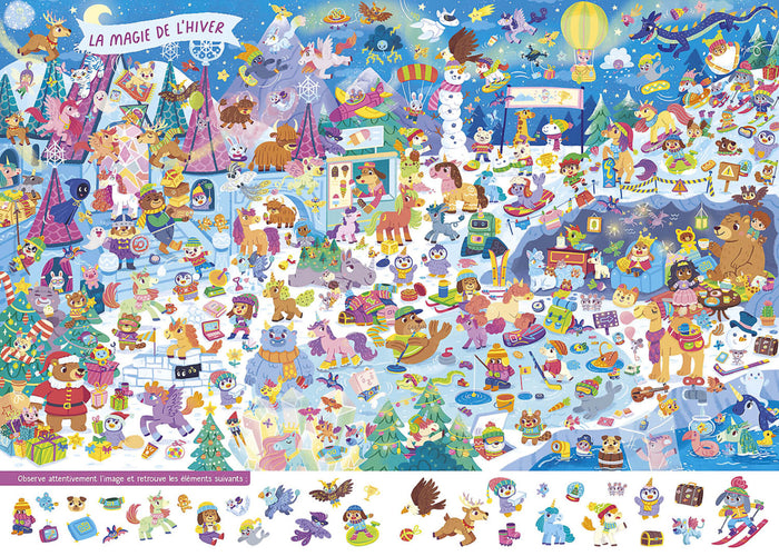 Cherche et trouve - Licornes