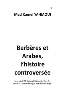 Berbères et Arabes, l'histoire controversée