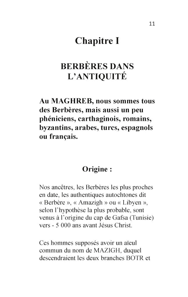 Berbères et Arabes, l'histoire controversée