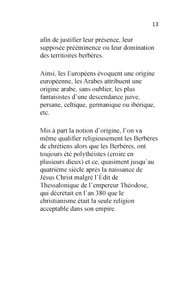 Berbères et Arabes, l'histoire controversée