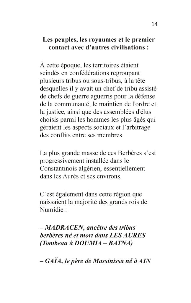 Berbères et Arabes, l'histoire controversée