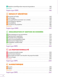 Réussir mon CRPE - Maths Admission concours L3 oral 2027-2028