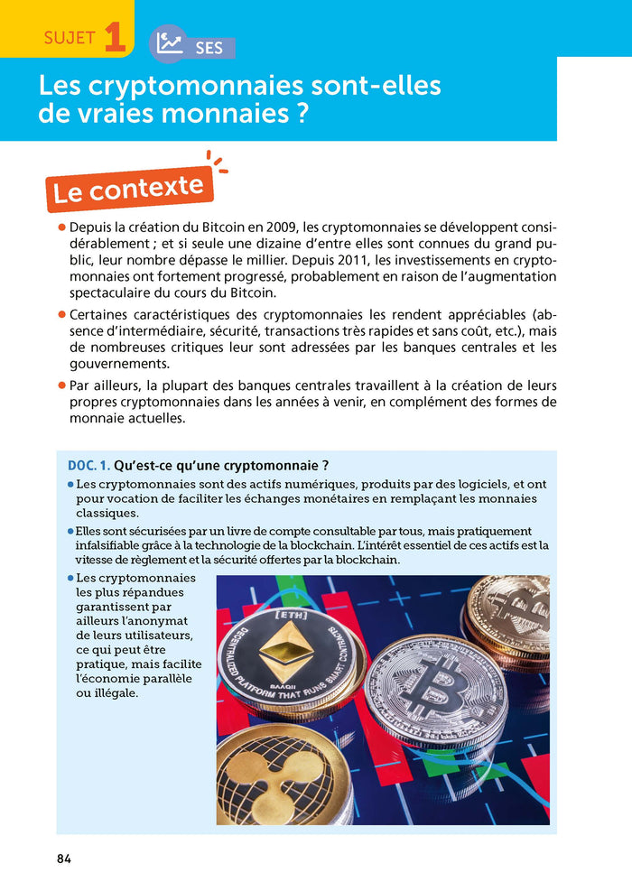 ABC Réussite - Mission Grand oral - Sc.Humaines et Sociales - Spécialités Term