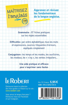 Maîtriser l'anglais - une méthode tout en un