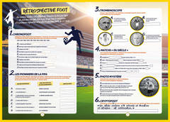 Cahier de vacances pour adultes Telefoot 2022
