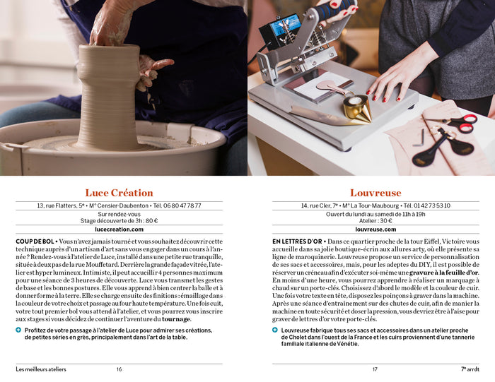 Paris DIY (Do it yourself) - Les meilleures ateliers et fournisseurs pour libérer sa créativité