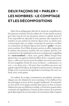 Premiers pas vers les maths