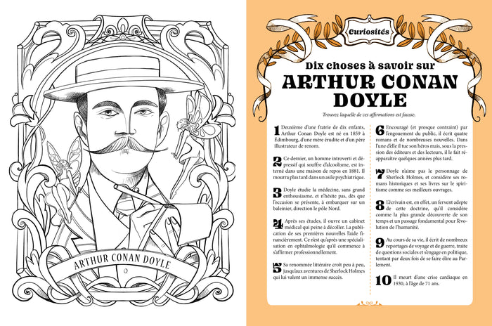 A vos classiques ! Sherlock Holmes - Cahier de jeux et activités