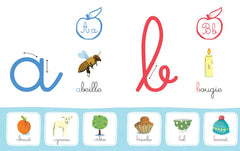 Mon abcd à toucher Montessori