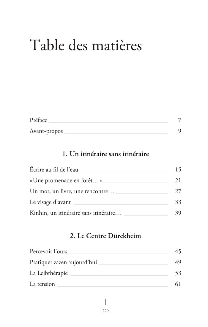 Jacques Castermane ou la sagesse du corps - Zazen et enseignements