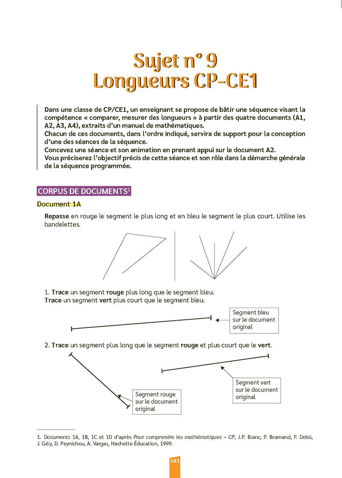 Réussir mon CRPE épreuve orale admission Maths
