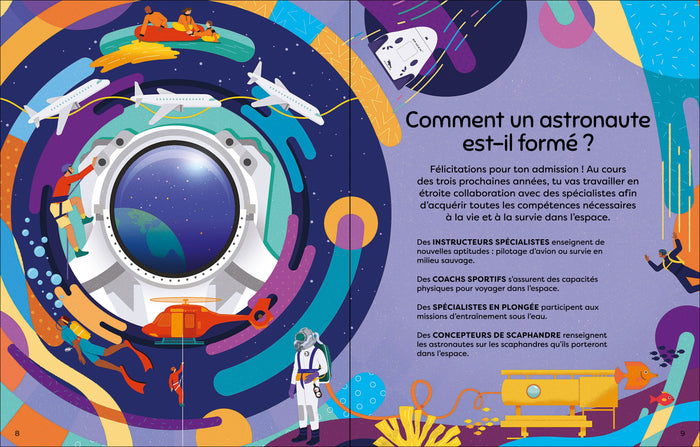 Que font les astronautes ? - A la découverte des métiers