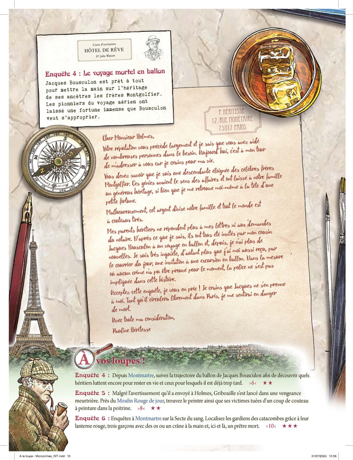 À la loupe : Sherlock Holmes VS Arsène Lupin