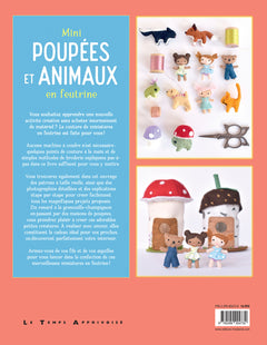 Mini poupées et animaux en feutrine
