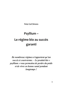 Psyllium - Le régime bio au succès garanti