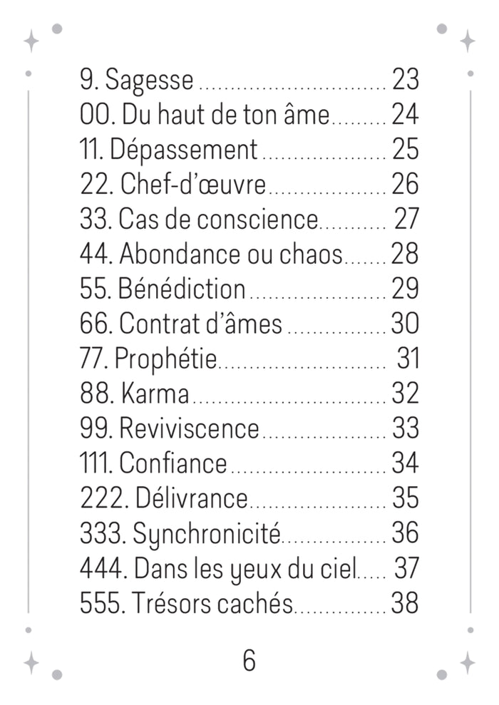 Le pocket oracle de la numérologie