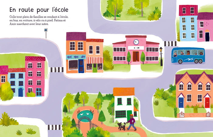 L'école - Autocollants Usborne