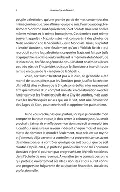 Au  secours, je suis Sioniste!