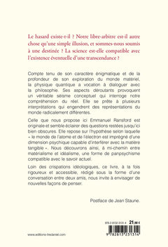 Du hasard quantique à la conscience - Un questionnement entre science et philosophie