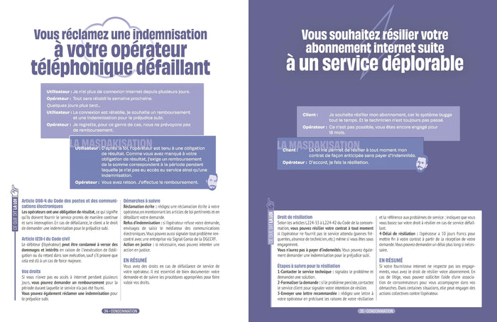 En finir avec les arnaques - L'Art de Masdakiser pour résoudre tous les litiges du quotidien