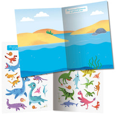 Mes 250 autocollants - Dinosaures NED