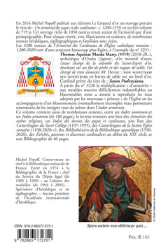 Armorial des Cardinaux de l'Eglise Catholique Romaine (1200-2020)