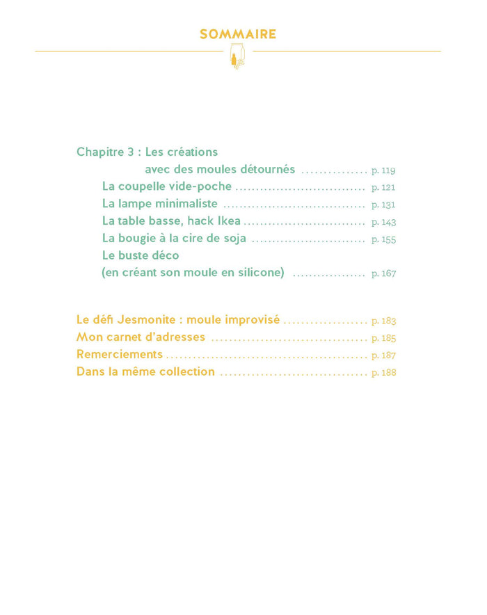 Créations en Jesmonite