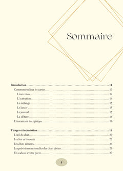 Le tarot spirituel des chats