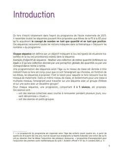 Enseigner le nombre à l'école maternelle PS, MS, GS