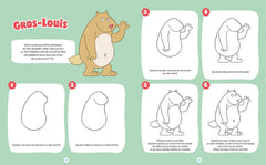 Je dessine loup et ses amis