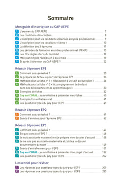 CAP Accompagnant éducatif petite enfance (AEPE) Annales corrigées