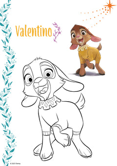 Disney Wish - Coloriage avec plus de 100 stickers