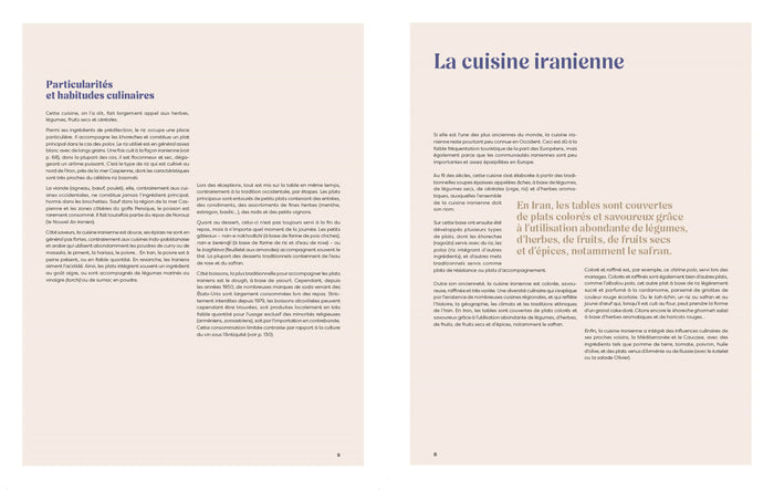 Cuisine familiale d'Iran