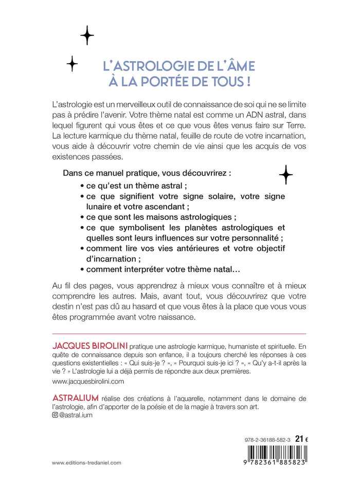 Manuel d'astrologie karmique - Comment lire sa carte du ciel pour révéler ses potentiels