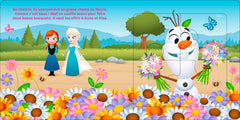 Mon Premier livre puzzle - 4 pièces - Olaf et le Printemps