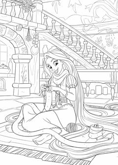 Disney Teens - Atelier de coloriages - Scènes d'hiver